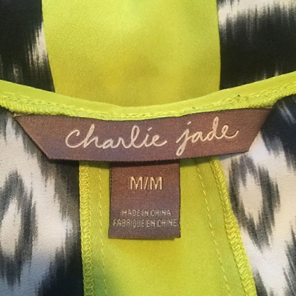 Charlie Jade Geometric Neon Tank - Picture 5 of 8
